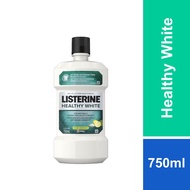 Listerine Healthy White Mouthwash 750ml