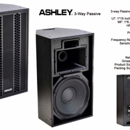 Deskripsi Speaker Pasif Ashley G153PRO 3way ORIGINAL Speaker Pasif Ash