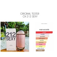 ORIGINAL TESTER SEXY 212 CAROLINA HERRERA