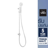 VRH ก๊อกน้ำสำหรับฝักบัวอาบน้ำ แบบเดี่ยวติดผนังพร้อมราวสไลด์ พร้อมฝักบัวมือถือ 4" รุ่น TEMPO HFVSB-31