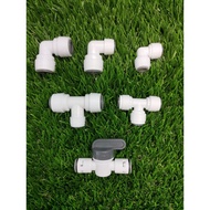 💥READY STOCK💥Water Filter Fitting Connector For RO Tube