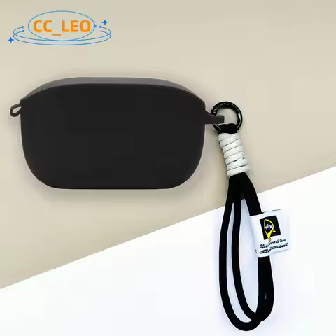 For JBL Wave Buds 2 Case Silicone Soft Case Cute Lanyard Pendant JBL VIBE Buds Shockproof Shell JBL
