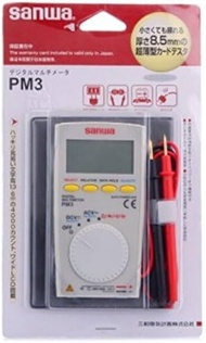 日本三和 SANWA PM3 電子它錶 袖珍型便攜式數字萬用電錶 Sanwa PM3 Digital Multimeters Pocket Type