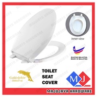 GOLDOLPHINE White Toilet Bowl Seat Cover Jamban Duduk Tandas  Penutup Mangkuk Tandas Tempat Duduk Ta
