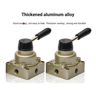 Pneumatic Four-Way Hand Rotating Valve HV-02/03/04 Cylinder Control Valve HV200D Airway Switch Manua