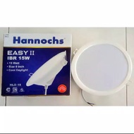 Downlight /Lampu Plafon tanam 15 Watt Hannoch Easy 6inch DL=15,5cm