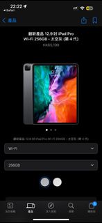 iPad Pro 4th WiFi 256g 香港行貨
