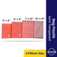 500g Transparent Plastik HM | Clear Plastick for Packaging | Pembungkus Makanan