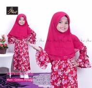 Dress Ziffanka Arrafi II Gamis anak hijab arrafi