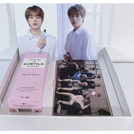 VT X BTS L'ATELIER des SUBTILS Perfume 50ml Eau de Coton (Jin) + 15 Photo card (Standee)