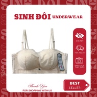 Women's bra with thick foam breast lift without underwire E542, wireless, anti-slip, size 34-36-38, 