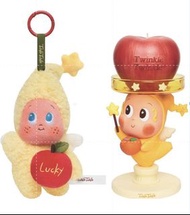 Popmart 泡泡瑪特 現貨✨Twinkle Twinkle 蘋果造型公仔 🧸吊飾 蠟燭 聖誕限定🎄