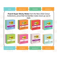 3M Post-it Super Sticky Notes 3 in x 3 in (5pads/pack) - New