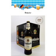 Krombacher German Pils - Brewed w Nature Soft Rock Spring Water - Felsquellwasser (12 x 500ml Bottle