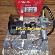 IGNITION KEY ASSY SET + TANK CAP (KG2) HONDA GL PRO NEOTECH GL PRO CDI GL MAX 4 PIN ORIGINAL EQUIPME