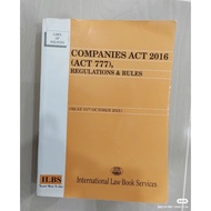 COMPANIES ACT 2016 (ACT 777, 
REGULATIONS & RULES