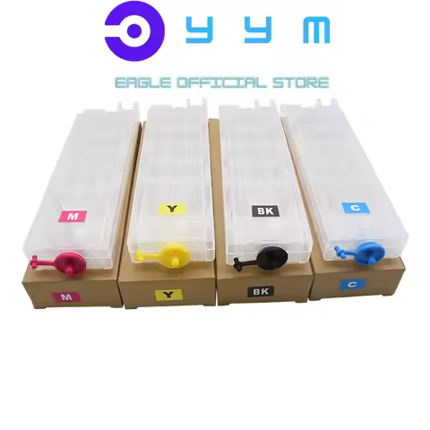 1set no chip Refillable Ink Cartridge compatible For Epson WF-C5290 WF-C5790 WF-C5210 WF-C5710 Print