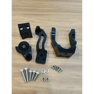 Damper Bracket Rxz Ohlins Damper Steering Stabilizer Universal Damper Black Silver Ready Stock Dampe