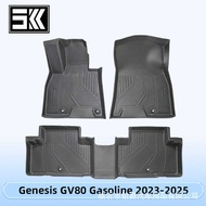 Suitable for Genesis GV80 Fuel 2023-2025 3D All-Weather Material TPE Foot Mat Trunk Mat