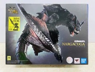有貨不用問！要貨請按出價！看內文！開封品 近全新 行版 s.h.monsterarts SHM 迅龍 Nargacuga 連 初回特典 MONSTER HUNTER 魔物獵人 SH MONSTER A
