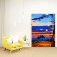 基隆外木山 創意DIY數字油畫 【遇見台灣風景畫】