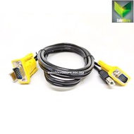 Kvm Cable Usb 1.5M Cable Kvm Switch 1.5 Meters