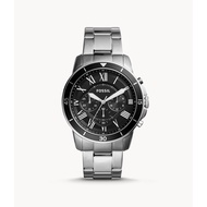 Fossil FS5236 Grant Sport Silver Chronograph Stainless Steel (2 Yr Warranty)
