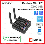 MINIX - Z100-0dB Intel N100 16GB 512GB SSD Win 11 Pro 迷你 PC 桌上型 電腦