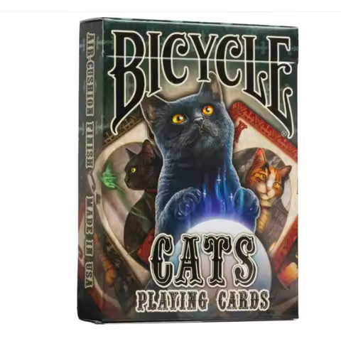 Bicycle Lisa Parker Cats Playing Cards Card Games USPCC Collectible Poker Deck Card Magic Magia Magi