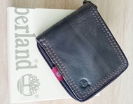 Timberland® Zipper Cowhide 010 Wallet (Chocolate Brown)
