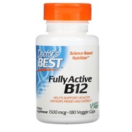 🇲🇾READY STOCK🇲🇾 Doctor's Best Vitamin B12, Best Fully Active B 12, 1500mcg