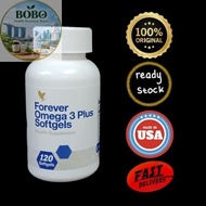 ❤ B0B0 BoutiqueF0REVER LIVING Arctic Sea 120 Softgel X1 Bottle Omega Forever omega 3 plus fish oil N
