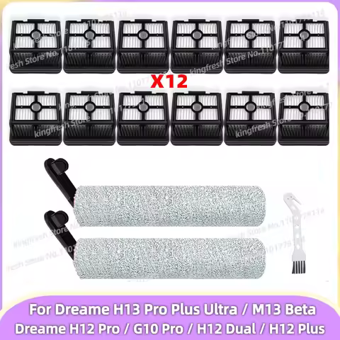 Fit For (Dreame H12 Pro/ Dreame G10 Pro/ H12 Dual/ H12 Plus /H13 Pro Plus Ultra/ M13 Beta) Vacuum Pa