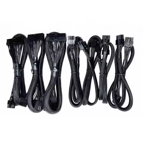 EVGA GA GT G5 Series 650W 750W GPU PCIE 8Pin 6+2 Pin Motherboard 24Pin ATX PSU 8-Pin 4+4Pin Modular 