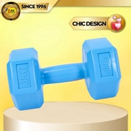 FREE SHIPPING Bfit Cement Dumbbell 3kg - 1 Pcs in Banjarmasin, South Kalimantan