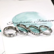 Men Group ENHYPEN ENHYPEN Li Xicheng JAY Ring Tail Ring Pendant Necklace Support Fan Commemorative M