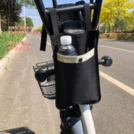 電動車前置防水掛袋 單車儲物袋 收納掛包 輕便耐用- 升級款新款牛津布包-黑米 撕不爛加厚防水牛津布