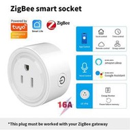 塗鴉（Tuya ）zigbee 智能插座，20A、16A，智能插頭，帶電源監視器遠程熱水器，支持google