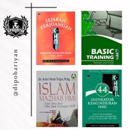 4 HMI BOOKS - HMI HISTORY, BASIC TRAINING, ISLAMIC MAZHAB, 44 INDICATORS