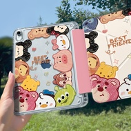 YOUSIDUN | Vỏ Bảo Vệ iPad Có Khe Đựng Bút cho iPad Air 7 iPad mini 7/6 iPad Pro 11-inch iPad 10 Thế