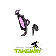 TAKEWAY Black Falcon Mobile Phone Holder PH05 Standard Series Green/Black/Purple Bicycle Phone Holde
