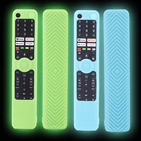 Luminous Silicone Remote Cover Case for Sony Bravia TV Remote RMF-TX500U RMF-TX500E RMF-TX600E Smart