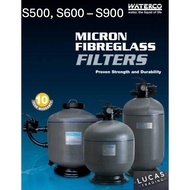 WATERCO Swimming Pool Micron Fibreglass Powerful Sand Filters (Top Mount) S500& S600& S700& S702 &S7