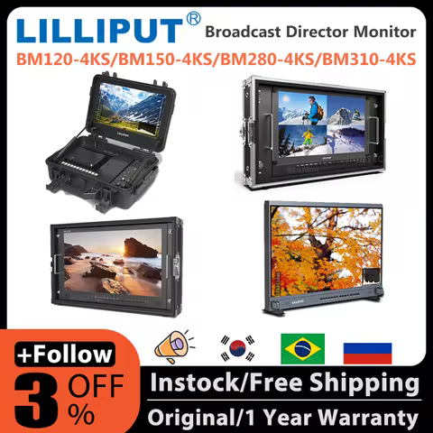.LILLIPUT BM120-4KS BM150-4KS BM280-4KS BM310-4KS BM150-12G BM280-12G 12.5 carry on 4K broadcast dir