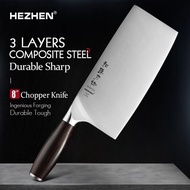 Hezhen 8 Inch Chopper Knife X9Cr18Mov Stainless Steel