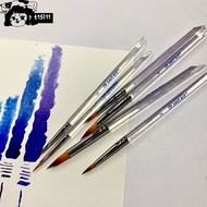 [t15l11] Bộ 6 cây cọ thân trong AISHAKE size tỉa/vẽ nail