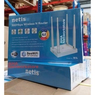 W4 Netis W4 300Mbps Multi-Mode Wireless Router NETIS W4 300Mbps Smart Wireless Router