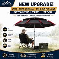 WTHB Payung Mancing Besar 2.6M Big Fishing Umbrella Payung Besar Outdoor Payung camp Beach Rainproof