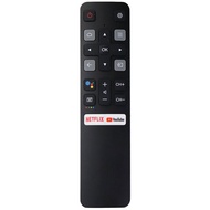 New  RC802V FNR1 4K Voice Remote Control For TCL Android Smart TV Netflix YouTube 49P30FS 65P8S 55C7