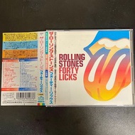<日版附側標> The Rolling Stones 滾石樂團 2 CD 精選 Forty Licks 40 周年 碟無刮